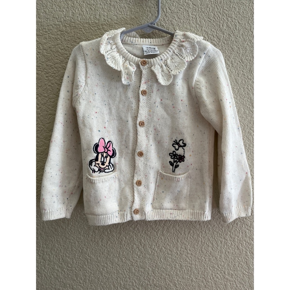 Disney at Primark Minnie Mouse Cardigan Girls Size 24-36 Months